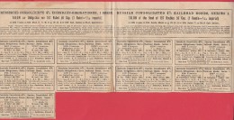 Coupons  OBLIGATIONS RUSSES  4% CHEMINS De FER  1910-1920  (9 Coupons 117 à 125) Scan Recto Verso - Russie