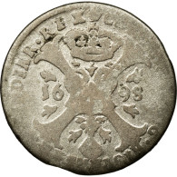 Monnaie, Pays-Bas Espagnols, BRABANT, 4 Patards, 1698, Anvers, B, Argent, KM:121 - Otros & Sin Clasificación