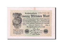 Billet, Allemagne, 20 Millionen Mark, 1923, 1923-09-01, KM:108e, SPL - 20 Mio. Mark