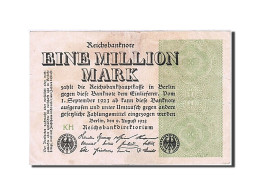 Billet, Allemagne, 1 Million Mark, 1923, 1923-08-09, KM:102d, TTB+ - 1 Million Mark