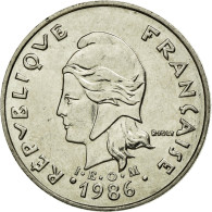 Monnaie, Nouvelle-Calédonie, 20 Francs, 1986, Paris, TTB+, Nickel, KM:12 - Nouvelle-Calédonie