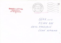 K7142 - Slovakia (2003) 071 01 Michalovce 1 (letter) Tariff: 11,00 SKK (sender: Hospital And Polyclinic, City Michalovce - Cartas & Documentos