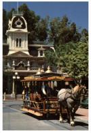 (205) USA - Disneyland Horse Trolley Bus - Disneyland