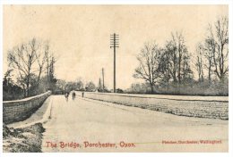 (581) Very Old Posrcard - UK - Dorchester Bridge (posted In 1906) - Altri & Non Classificati