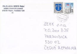 K7155 - Slovakia (2003) 015 01 Rajec Nad Rajciankou (letter To Czech Rep.), Tariff: 11,00 SKK - Briefe U. Dokumente