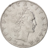 Monnaie, Italie, 50 Lire, 1956, Rome, TTB, Stainless Steel, KM:95.1 - 50 Lire