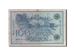 Billet, Allemagne, 100 Mark, 1908, 1908-02-07, KM:34, B+ - 100 Mark