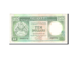 Billet, Hong Kong, 10 Dollars, 1989, 1989-01-01, KM:191c, TTB - Hong Kong