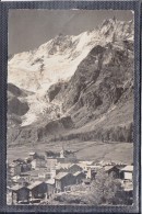 SAAS-FEE   1790m     Taschorn 4498m CPSM   Ecrite Le 21 5 1956 - Täsch