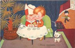 A-16 4744 :  DOUX MOMENTS AU RESTAURANT - Cartes Humoristiques