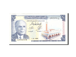 Billet, Tunisie, 1/2 Dinar, 1965, 1965-06-01, KM:62a, SUP - Tunisia