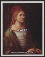 ZAIRE 1978 - 450e Ann D'Albert Durer, Tableau - BF ** Neufs // Mnh - Unused Stamps