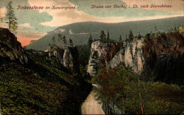 Finkensteine Im Kanzlergrund - Strasse Von Oberhof I Th. Nach Oberschönau - Oberhof