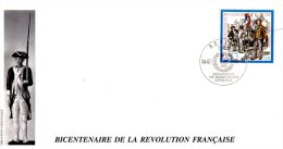 RDA. N°2866 De 1989 Sur Enveloppe 1er Jour. Révolution Française. - French Revolution