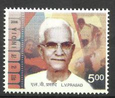 INDIA, 2006, L V Prasad, (Film Maker, Director And Actor), MNH, (**) - Unused Stamps