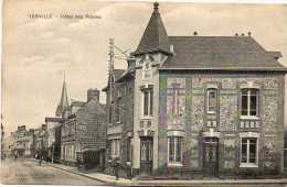 CPA - YERVILLE (76) - Aspect De L'Hôtel Des Postes En 1913 - Yerville