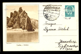 Illustrated Stationery - Image Golubac / Stationery Circulated, 2 Scans (41-844) - Other & Unclassified