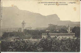 73 . LA MOTTE SERVOLEX . L EGLISE . VUE GENERALE DU PENSIONNAT - La Motte Servolex