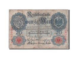 Billet, Allemagne, 20 Mark, 1914, 1914-02-19, KM:46b, TB - 20 Mark