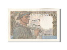 Billet, France, 10 Francs, 10 F 1941-1949 ''Mineur'', 1949, 1949-04-07, TTB+ - 10 F 1941-1949 ''Mineur''