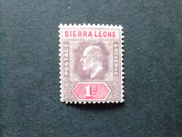 SIERRA LEONE 1903 Yvert Nº 50 * MH - EDOUARD VII - SG Nº 74 * MH - Sierra Leone (...-1960)