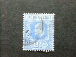 SIERRA LEONE 1907 Yvert Nº 79 º FU - EDOUARD VII - SG Nº 103 º FU - Sierra Leona (...-1960)
