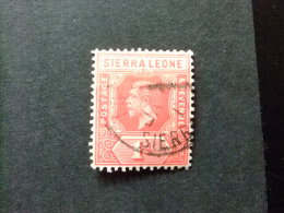 SIERRA LEONE 1912 Yvert Nº 90 º FU - GEORGE V - SG Nº 113 º FU - Sierra Leona (...-1960)