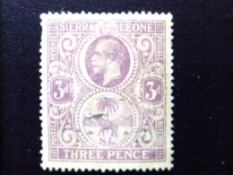 SIERRA LEONE 1912 Yvert Nº 100 º FU - GEORGE V - SG Nº 116 B º FU - Sierra Leone (...-1960)