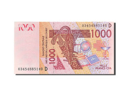 Billet, West African States, 1000 Francs, 2003, 2003, KM:815Ta, NEUF - Togo