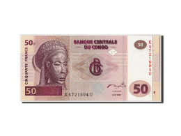 Billet, Congo Democratic Republic, 50 Francs, 2000, 2000-01-04, KM:91a, NEUF - República Democrática Del Congo & Zaire