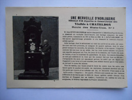 CPSM "Une Merveille D'horlogerie Visible à Chateldon" - Chateldon