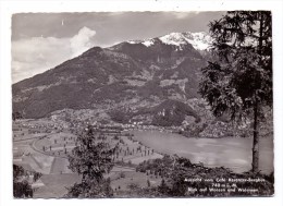 CH 8757 FILZBACH, GL Blick Von Cafe Kerenzer-Berghaus, 1958 - Filzbach