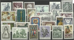 Österreich Jahrgang 1967 Postfrisch/ Mint ** Komplett - Ganze Jahrgänge