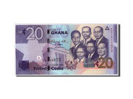 Billet, Ghana, 20 Cedis, 2010, 2010-03-06, NEUF - Ghana