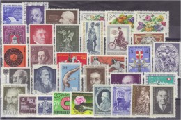 Österreich Jahrgang 1974 Postfrisch/ Mint ** Komplett - Ganze Jahrgänge