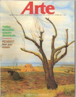 ARTE  MENSILE DI ARTE CULTURA INFORMAZIONE  N°167  OTTOBRE 1986 - Art, Design, Decoration