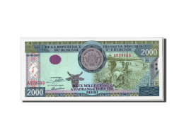 Billet, Burundi, 2000 Francs, 2001, 2001-06-25, KM:41a, NEUF - Burundi
