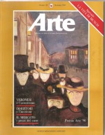 ARTE  MENSILE DI ARTE CULTURA INFORMAZIONE  N°201   NOVEMBRE 1989 - Kunst, Design, Decoratie