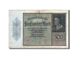 Billet, Allemagne, 500 Mark, 1922, 1922-03-27, KM:73, TB - 500 Mark