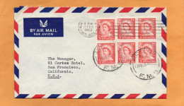 New Zealand 1960 Cover Mailed To USA - Brieven En Documenten