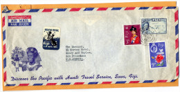 Fiji 1963 Cover Mailed To USA - Fiji (...-1970)