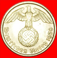 § SWASTIKA: GERMANY ★ 10 PFENNIG 1938D! LOW START★NO RESERVE! Third Reich (1933-1945) - 10 Reichspfennig