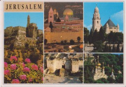 ISRAEL ,JERUSALEM,yéroushalaim,monument Historique,cachets Postaux Au Dos - Israel