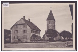 LA BREVINE - EGLISE ET CURE - TB - La Brévine