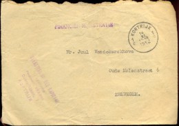 Omslag Enveloppe - Kortrijk 1952 - Omslagen