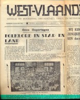 Krant Gazette West Vlaanderen - Brugge - 30 Maart 1946 - Sonstige & Ohne Zuordnung