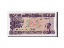 Billet, Guinea, 100 Francs, 1985, 1960-03-01, KM:13a, NEUF - Guinee