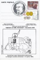 38859- EMIL RACOVITA, CARICATURE, POLAR EXPLORER, SPECIAL POSTCARD, 2005, ROMANIA - Polar Explorers & Famous People