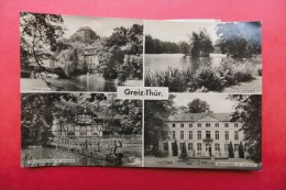 Greiz, 4-Bild-Karte - [1958) - (D-H-D-Th67) - Greiz