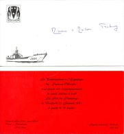 Enveloppe Annonçant La Fête Du Printemps à Bord Du Dumont D'Urville En 1993. - Polar Ships & Icebreakers